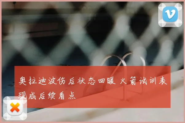 奥拉迪波伤后状态回暖 火箭试训表现成后续看点